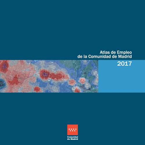 Portada de Atlas de empleo de la Comunidad de Madrid 2017