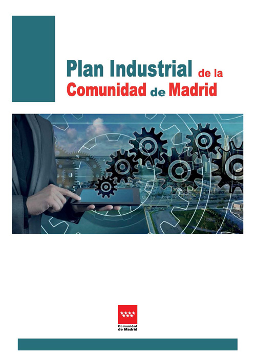 Portada de Plan Industrial de la Comunidad de Madrid de 2019-2025

