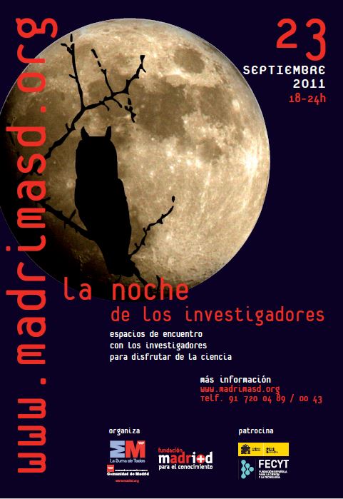 Portada de Noche de los Investigadores, La. Madrid, 23 de septiembre de 2011