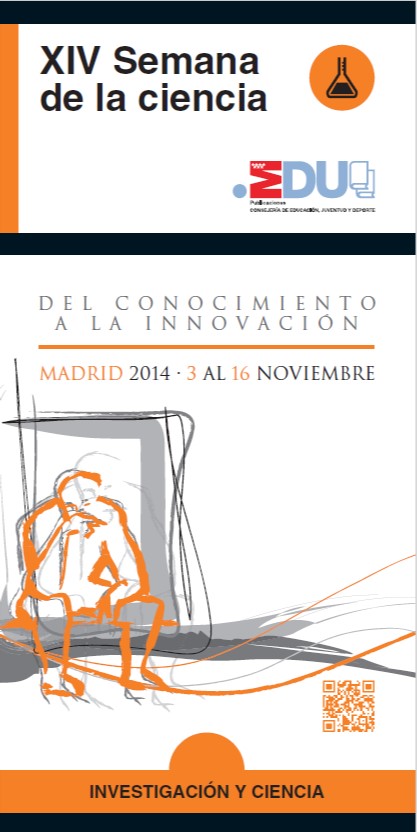 Portada de Semana (XIV) de la Ciencia. Madrid 2014