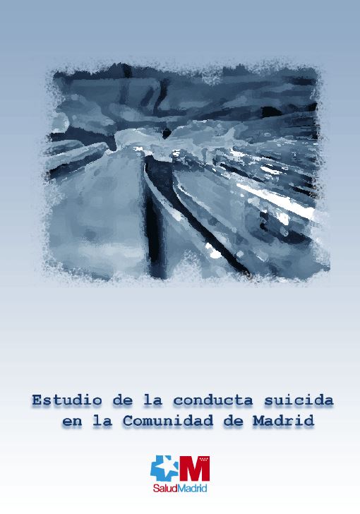 Portada de Estudio de la conducta suicida en la Comunidad de Madrid (Oficina Regional de Salud Mental)