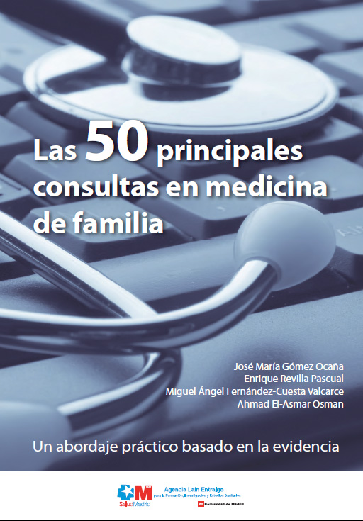 Portada de 50 principales consultas en medicina de familia, Las
