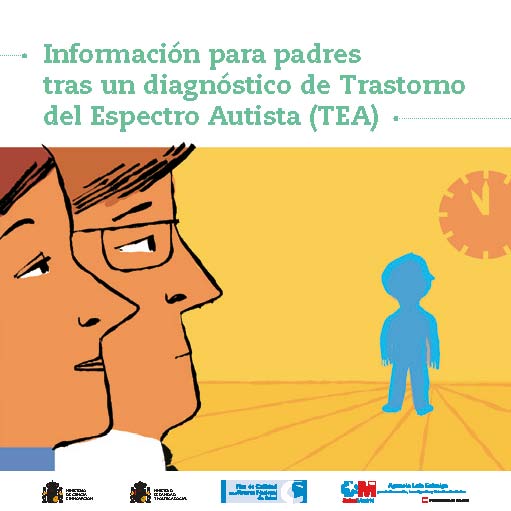 Portada de Información para padres tras un diagnóstico de Trastorno del Espectro Autista (TEA)