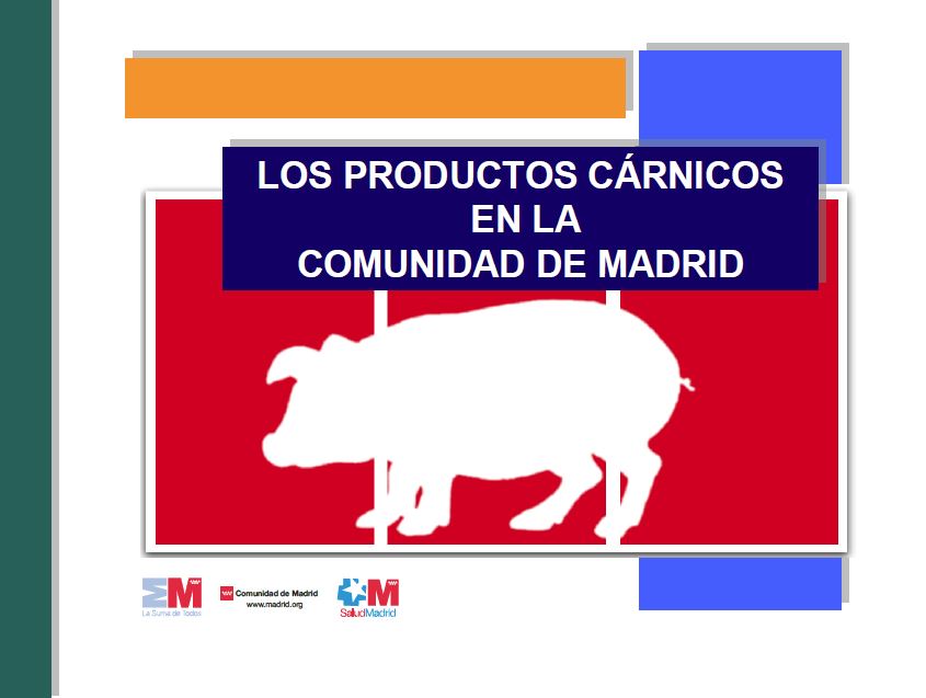 Portada de Productos cárnicos en la Comunidad de Madrid, Los