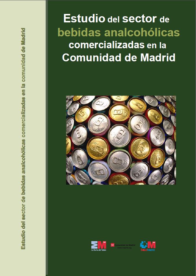 Portada de Estudio del sector de las bebidas analcohólicas comercializadas en la Comunidad de Madrid