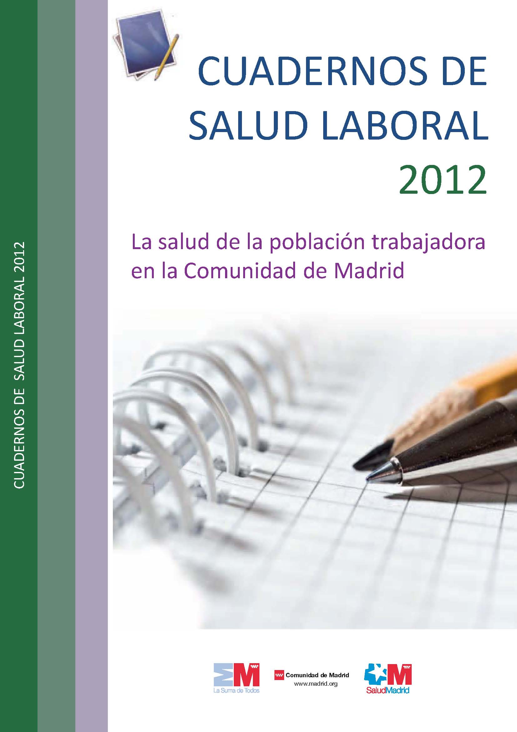 Portada de Cuadernos de Salud Laboral 2012