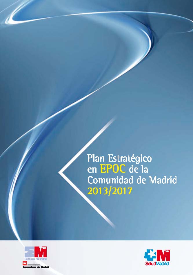 Portada de Plan estratégico en EPOC de la Comunidad de Madrid 2013-2017