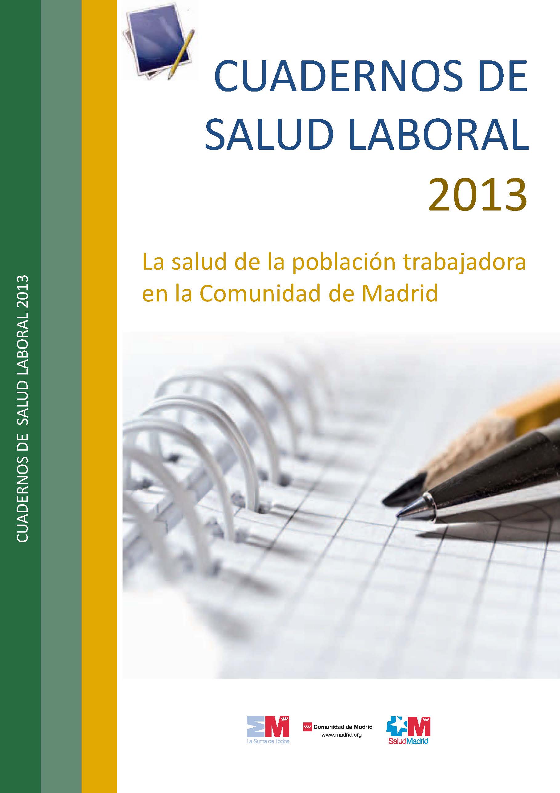 Portada de Cuadernos de Salud Laboral 2013