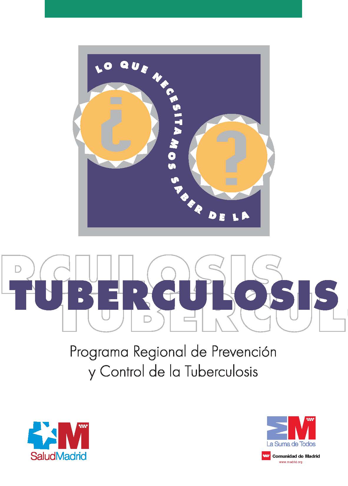 Portada de Lo que necesitamos saber de la tuberculosis