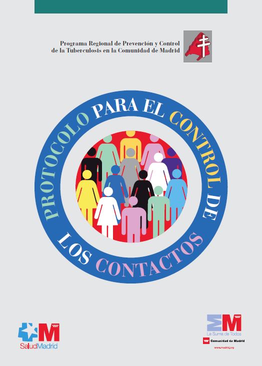 Portada de Protocolo para el control de los contactos. Programa Regional de Prevención y Control de la Tuberculosis en la Comunidad de Madrid