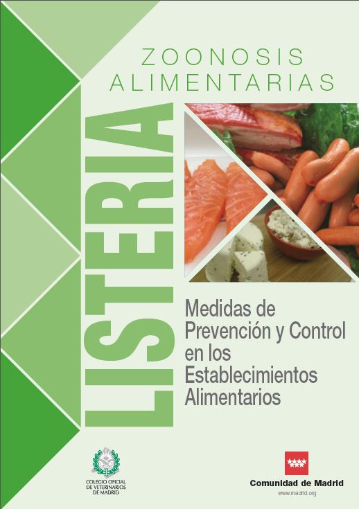 Portada de Zoonosis Alimentarias Listeria. Medidas de Prevención y Control en Establecimientos Alimentarios