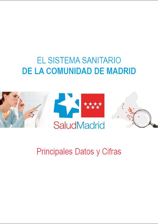 Portada de Sistema Sanitario de la Comunidad de Madrid, El principales datos y cifras