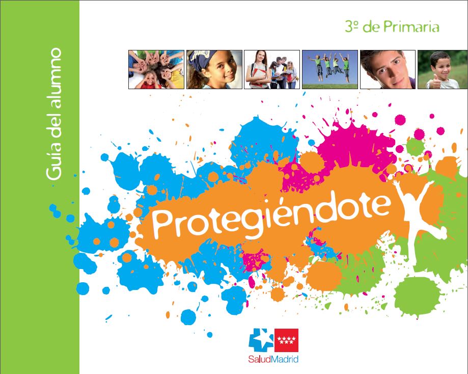 Portada de Programa Protegiéndote Guías de Alumno 3º de Primaria (4ª edición)