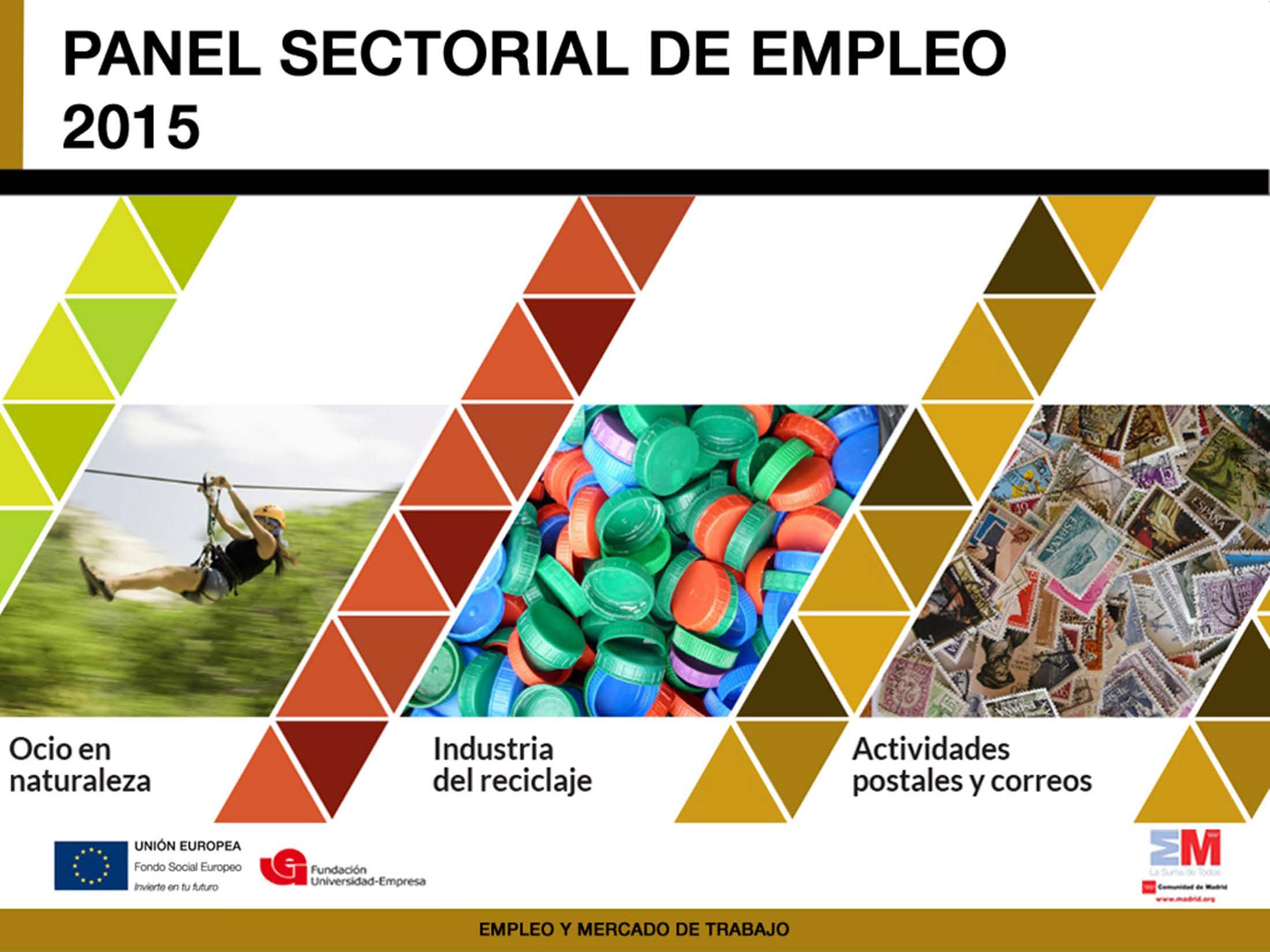 Portada de Panel Sectorial de Empleo 2015. Conclusiones.