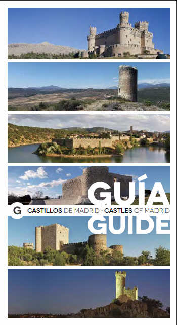 Portada de Guía Castillos de Madrid. Castles of Madrid.Guide