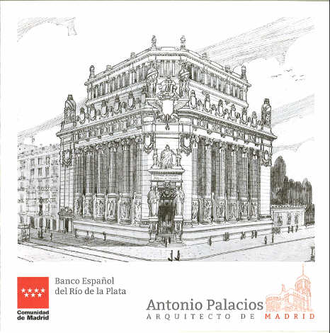 Portada de Banco Español del Río de la Plata. Antonio Palacios. Arquitecto de Madrid