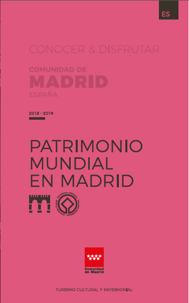 Portada de Patrimonio Mundial en Madrid folleto ES