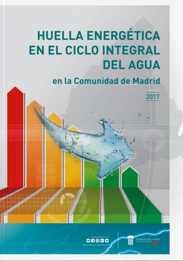 Portada de Huella energética en el ciclo integral del agua en la Comunidad de Madrid
