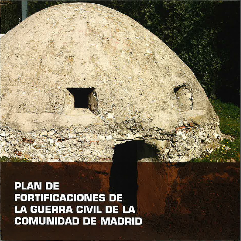Portada de Plan de Fortificaciones de la Guerra Civil de la Comunidad de Madrid