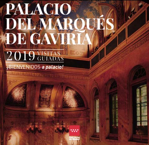 Portada de Bienvenidos a Palacio 2019. Palacio del Marqués de Gaviria