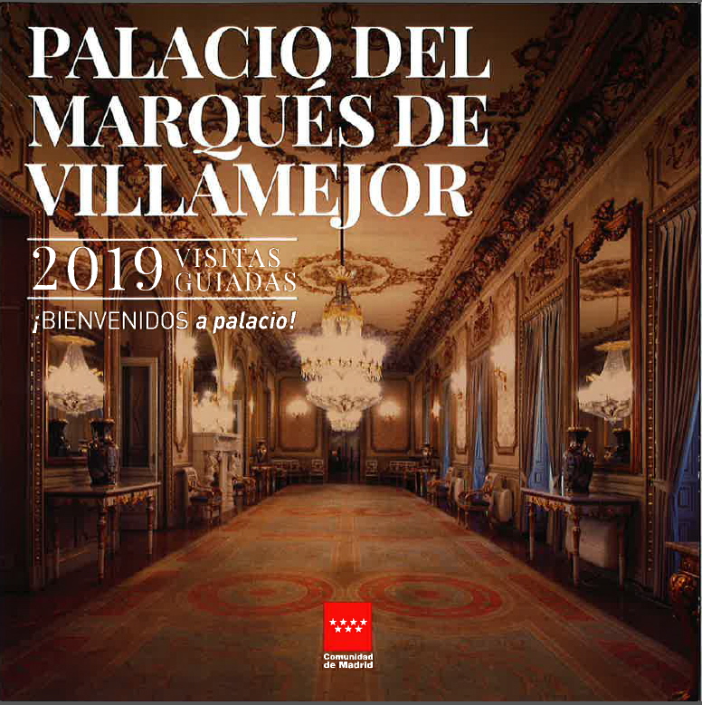 Portada de Bienvenidos a Palacio 2019. Palacio del Marqués de Villamejor. Ministerio de Política Territorial y Función Pública
