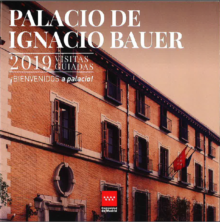 Portada de Bienvenidos a Palacio 2019. Palacio de Ignacio Bauer. Escuela Superior de Canto