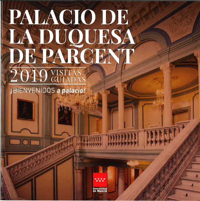 Portada de Bienvenidos a Palacio 2019. Palacio de la Duquesa de Parcent. Ministerio de Justicia