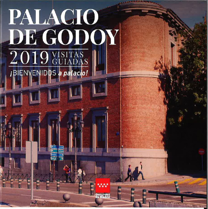Portada de Bienvenidos a Palacio 2019. Palacio de Godoy. Centro de Estudios Políticos y Constitucionales