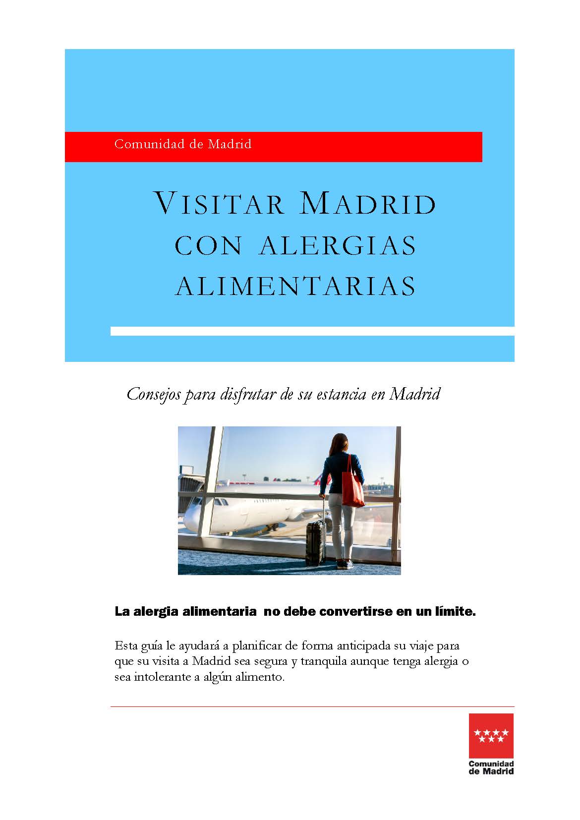 Portada de Visitar Madrid con alergias alimentarias (Castellano)