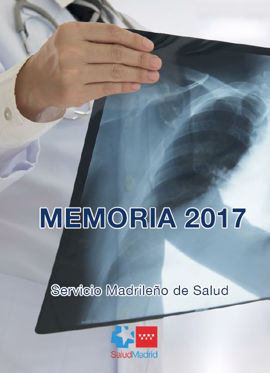 Portada de Memoria anual de actividad del Servicio Madrileño de Salud 2017