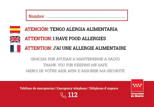 Portada de Atención Tengo alergia alimentaria (2ª edición)