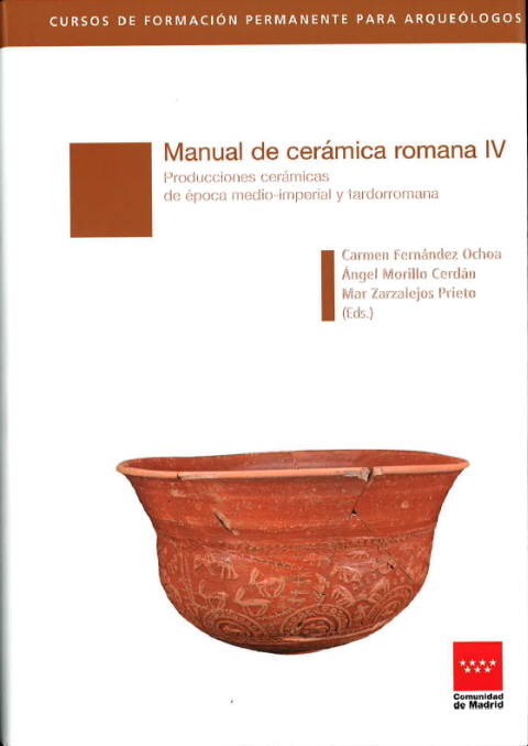 Portada de Manual de Cerámica Romana IV. Cursos de formación permanente para arqueólogos