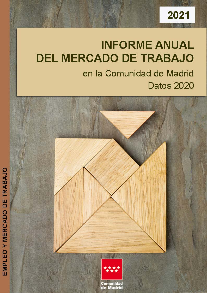 Portada de Informe anual del mercado de trabajo en la Comunidad de Madrid