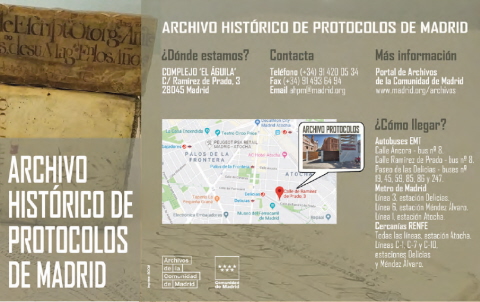 Portada de Archivo Histórico de Protocolos de Madrid