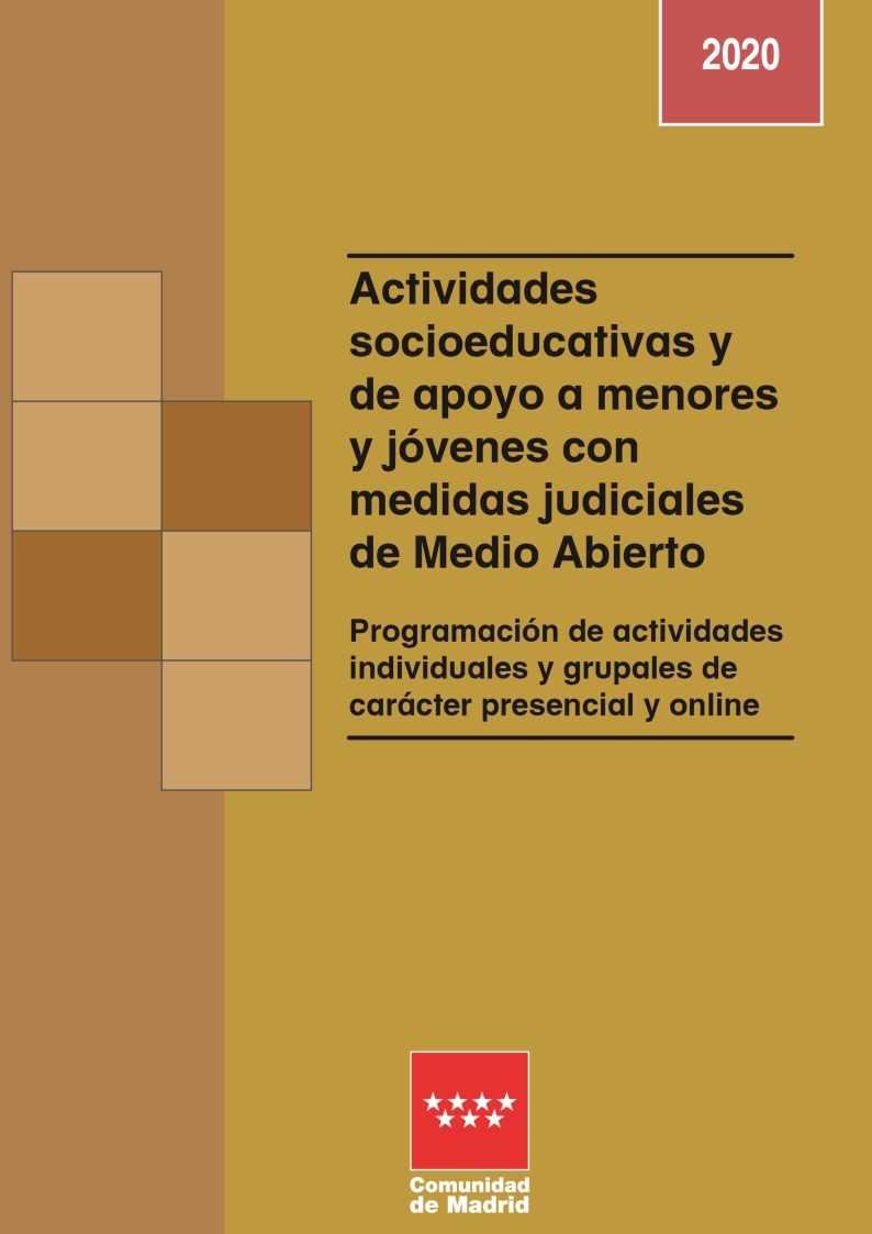 Portada de Actividades socioeducativas y de apoyo a menores y jóvenes con medidas judiciales de Medio Abierto