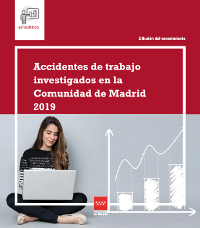 Portada de Accidentes de trabajo investigados en la Comunidad de Madrid 2019