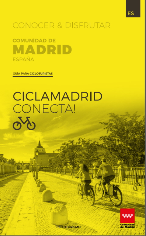 Portada de Ciclamadrid Conecta. Guía para ciclistas.