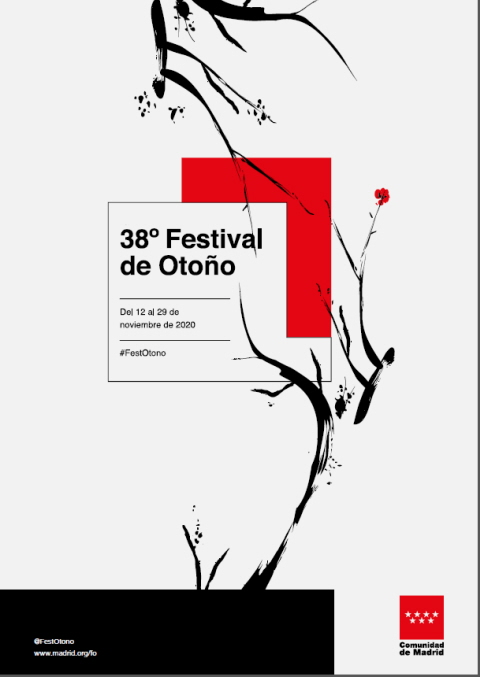 Portada de 38 Festival de Otoño. Comunidad de Madrid 2020