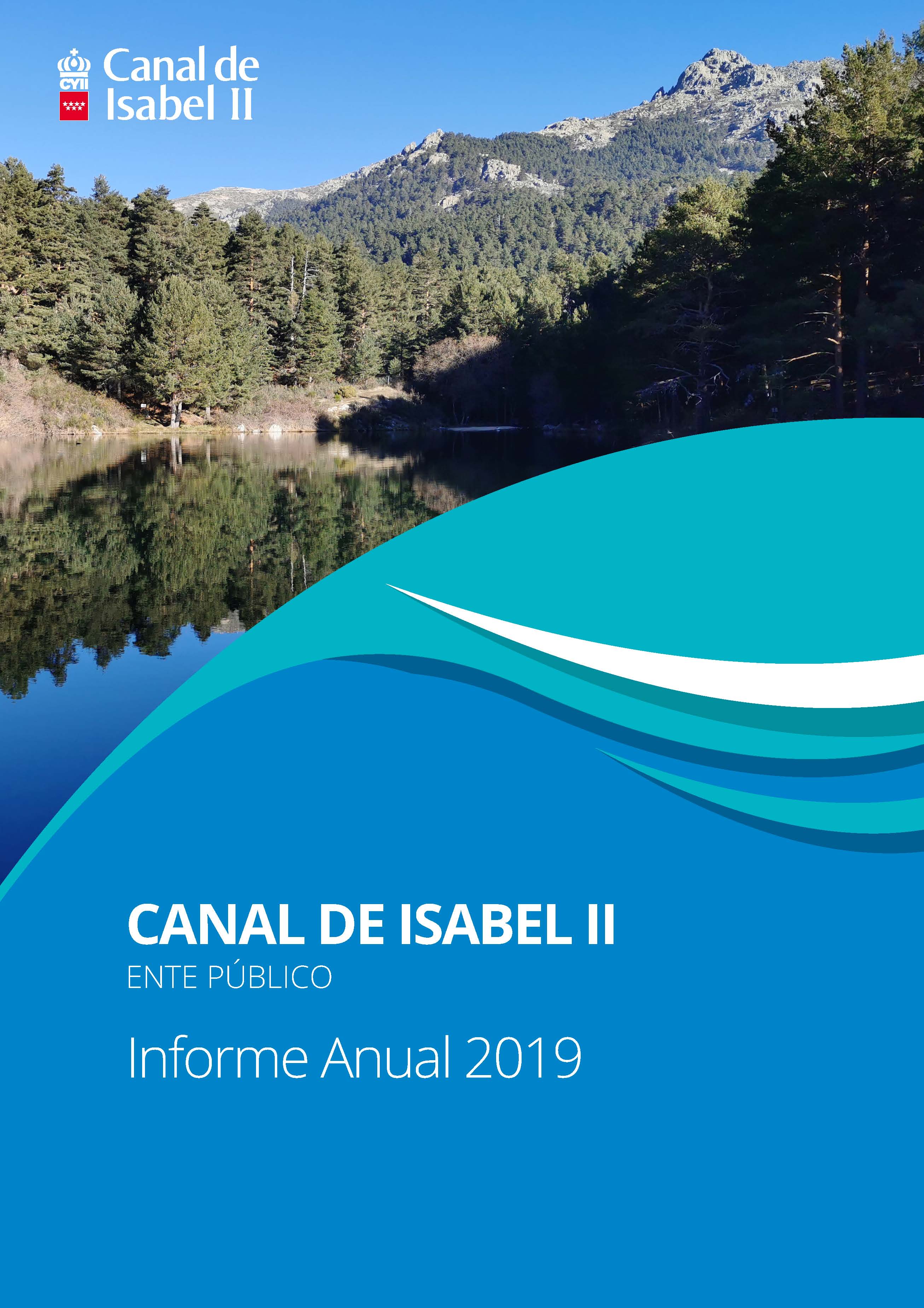Portada de Canal de Isabel II - Informe anual 2019