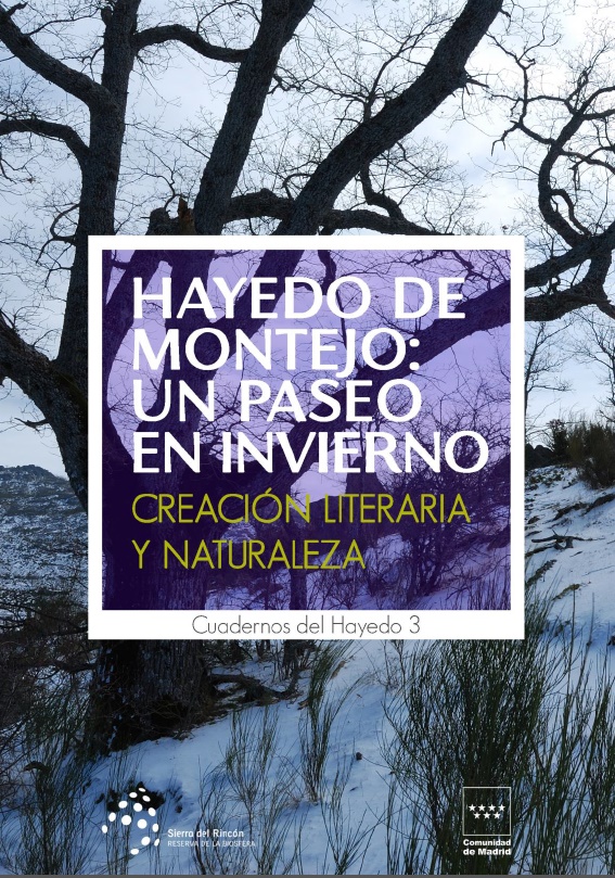 Portada de Hayedo de Montejo: un paseo en invierno. Creación literaria y naturaleza