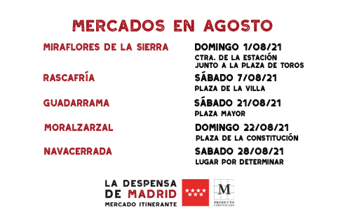 Portada de Despensa de Madrid, La: mercados en agosto