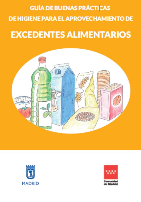 Portada de Guía de buenas prácticas de higiene para el aprovechamiento de excedentes alimentarios (2ª Edición)