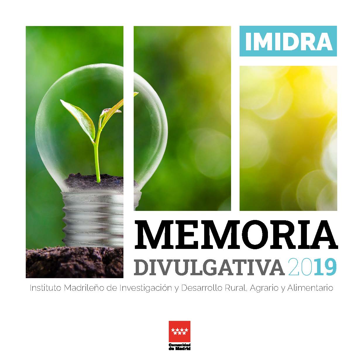 Portada de IMIDRA Memoria Divulgativa 2019