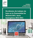 Portada de Accidentes de trabajo sin baja en la Comunidad de Madrid 2021. Serie homogénea 2012-2021