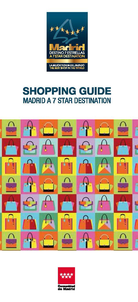Portada de Shopping Guide Madrid a 7 Star Destination (mapa edición inglés)