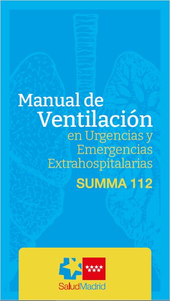 Portada de Manual de Ventilación en Urgencias y Emergencias Extrahospitalarias. SUMMA112