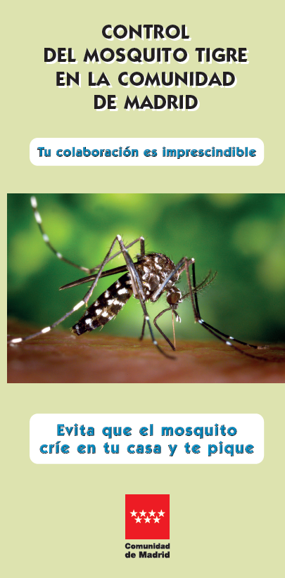 Portada de Control del mosquito tigre en la Comunidad de Madrid (2ª edición)