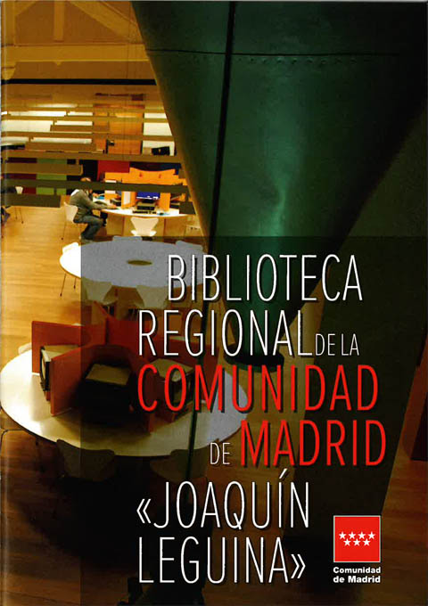 Portada de Biblioteca Regional de Madrid 'Joaquín Leguina'. Folleto