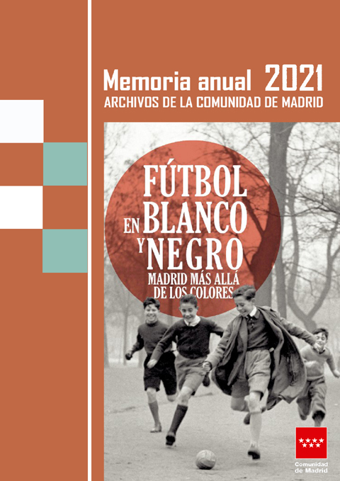 Portada de Memoria anual 2021. Archivos de la Comunidad de Madrid