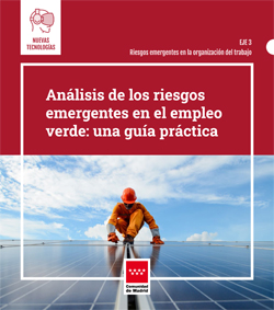 Portada de Análisis de los riesgos emergentes en el empleo verde: una guía práctica